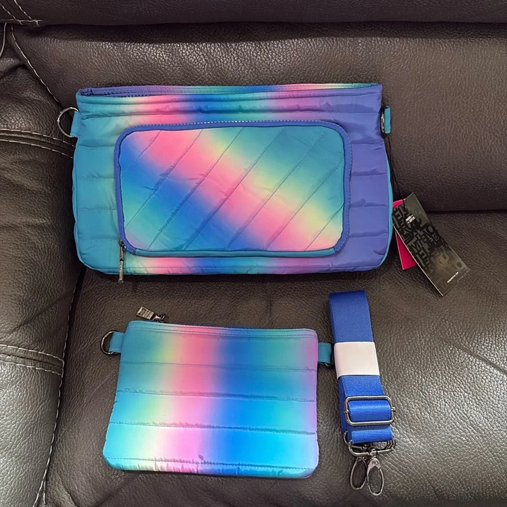 Think Royln Bank street XL crossbody with pouch